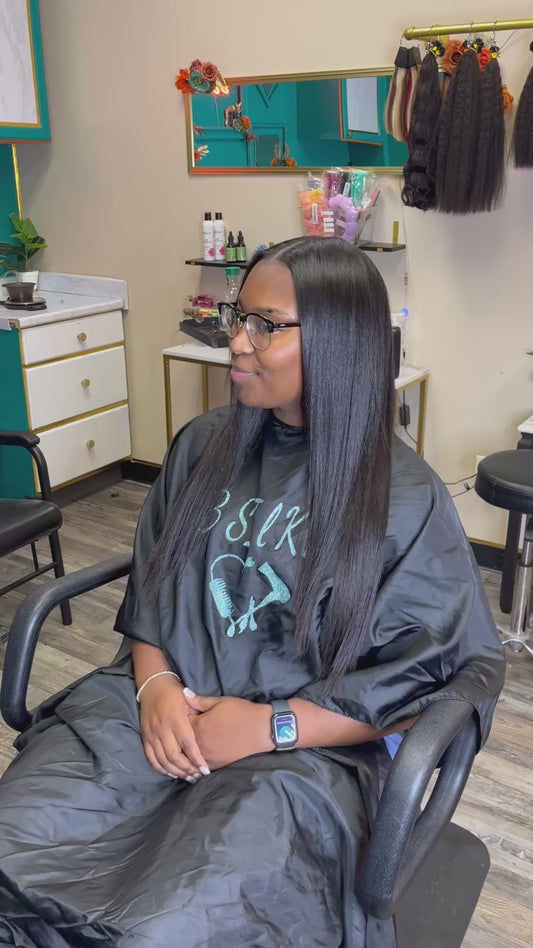 Silk Press /w current extensions